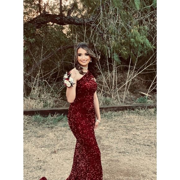Red Cinderella Divine Size 4 Mermaid dress